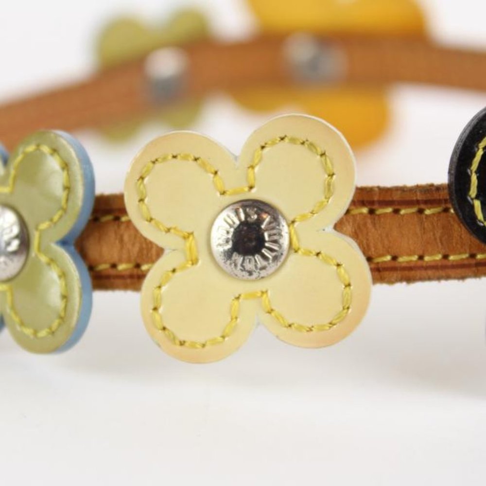 Louis Vuitton Monogram Vernis Fleur Wrap Bracelet - Picture 11 of 12